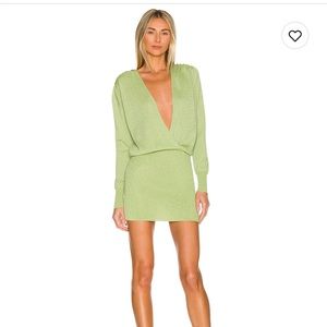 NWT Superdown green dress